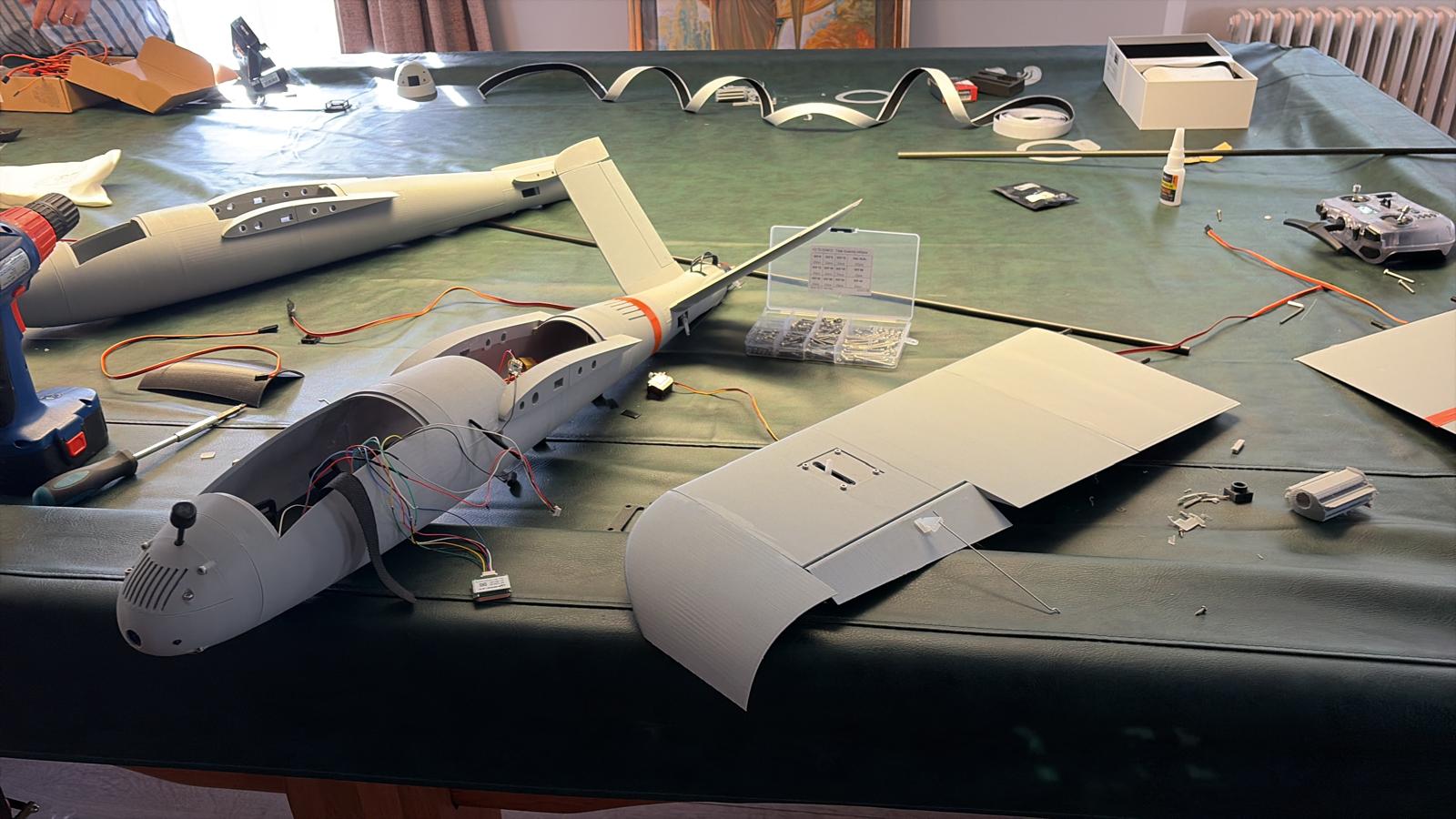 Assembling the UAV